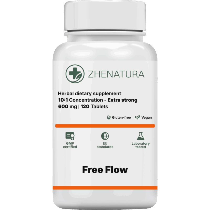 Free flow packaging bottle orange