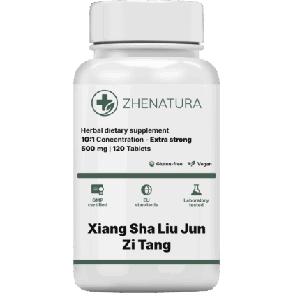 Xiang sha liu jun zi tang packaging bottle green extra strong