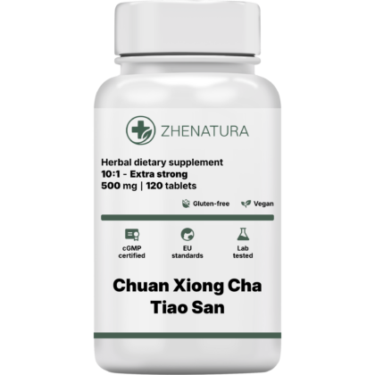 Chuan xiong cha tiao san packaging bottle.png