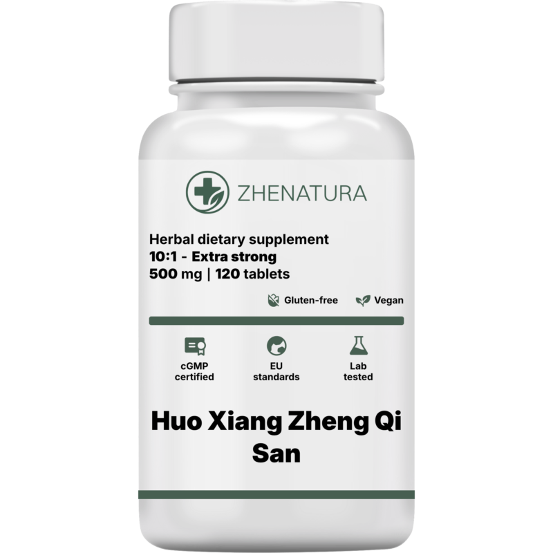 Huo xiang zheng qi san packaging bottle.png