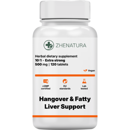 Hangover fatty liver support packaging bottle zhen.png