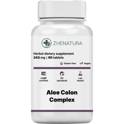 Aloe colon complex packaging bottle zhen.png