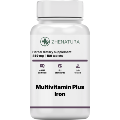 Multivitamin plus iron packaging bottle ZHEN.png