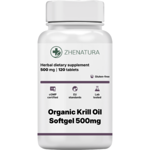 Organic Krill Oil Softgel 500mg