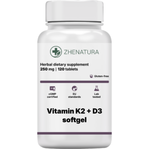 Vitamin K2 + D3 softgel