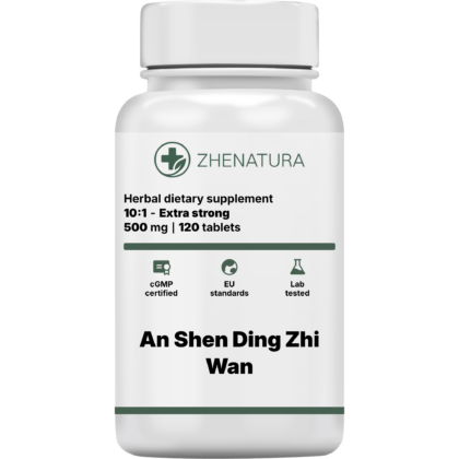 An shen ding zhi wan packaging bottle zhen.png