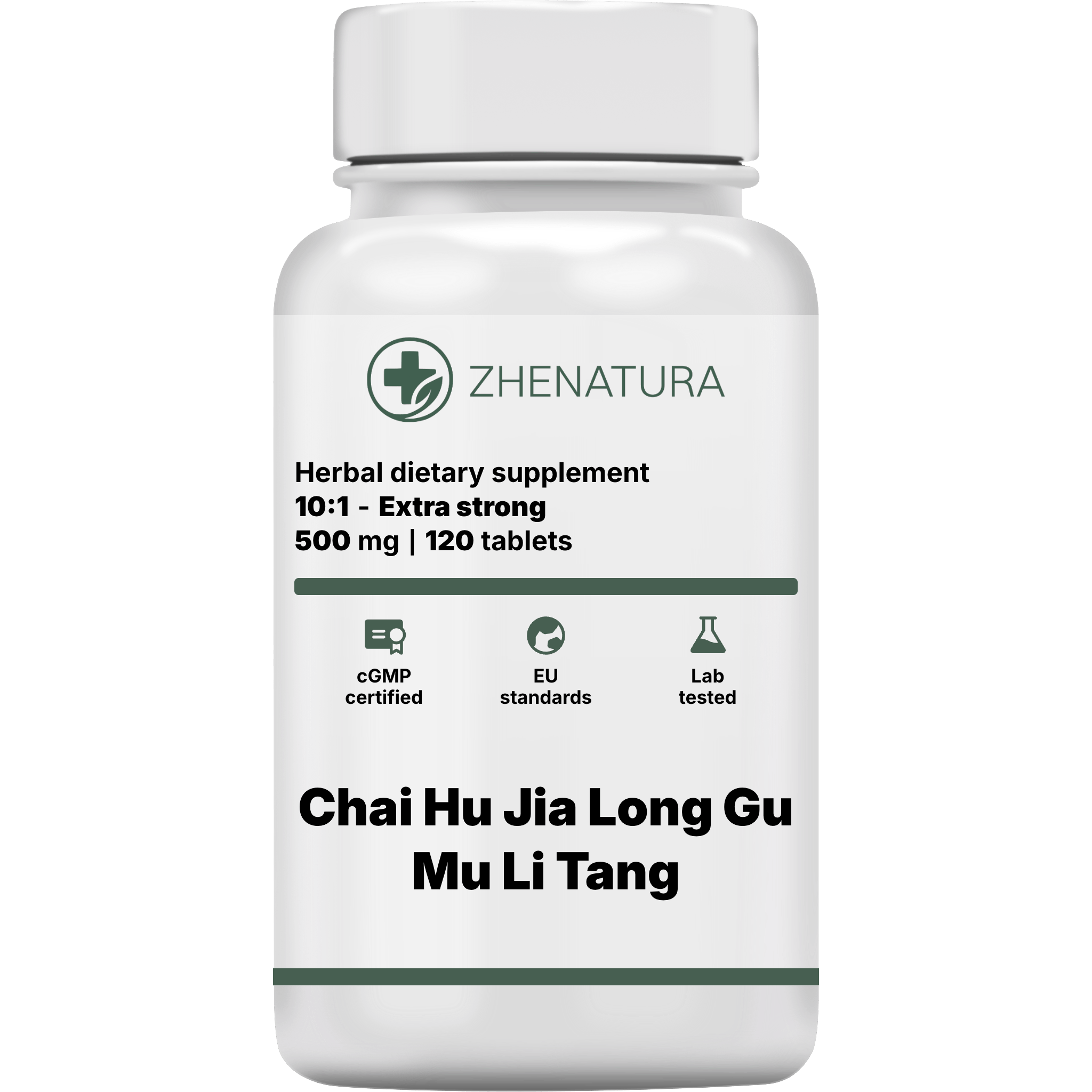 Chai hu jia long gu mu li tang packaging bottle zhen.png