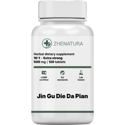 Jin gu die da pian packaging bottle.png