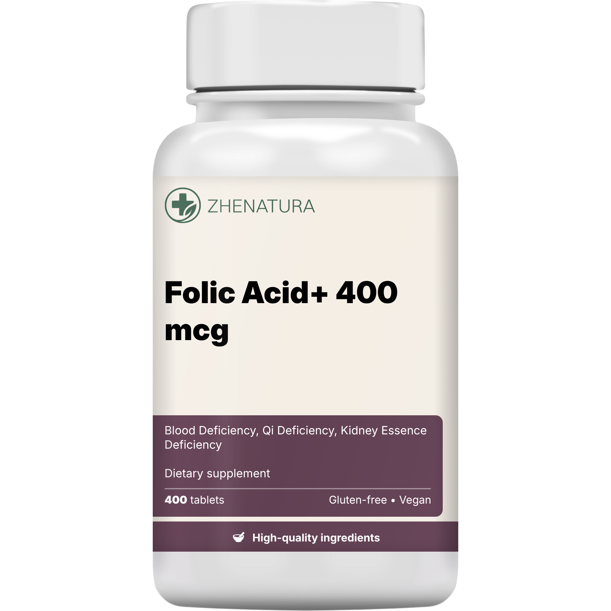 Folic acid 400 mcg packaging bottle zhen 1.png