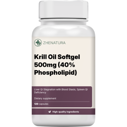 Krill oil softgel 500mg 40 phospholipid packaging bottle zhen.png
