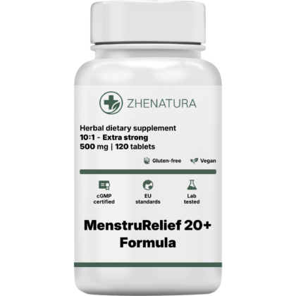 Menstrurelief 20 formula packaging bottle.png