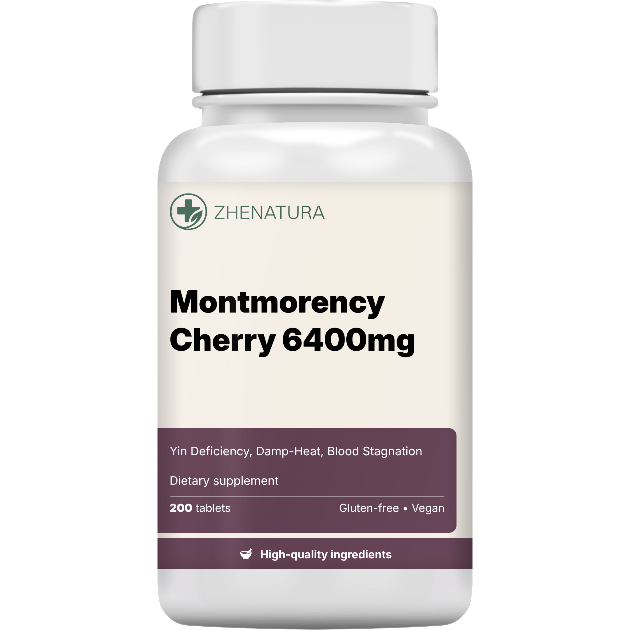 Montmorency cherry 6400mg packaging bottle zhen.png