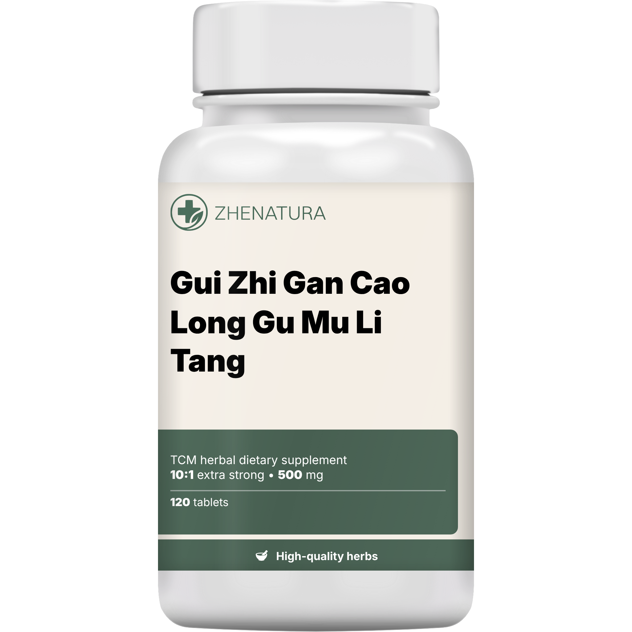 Gui zhi gan cao long gu mu li tang packaging bottle.png