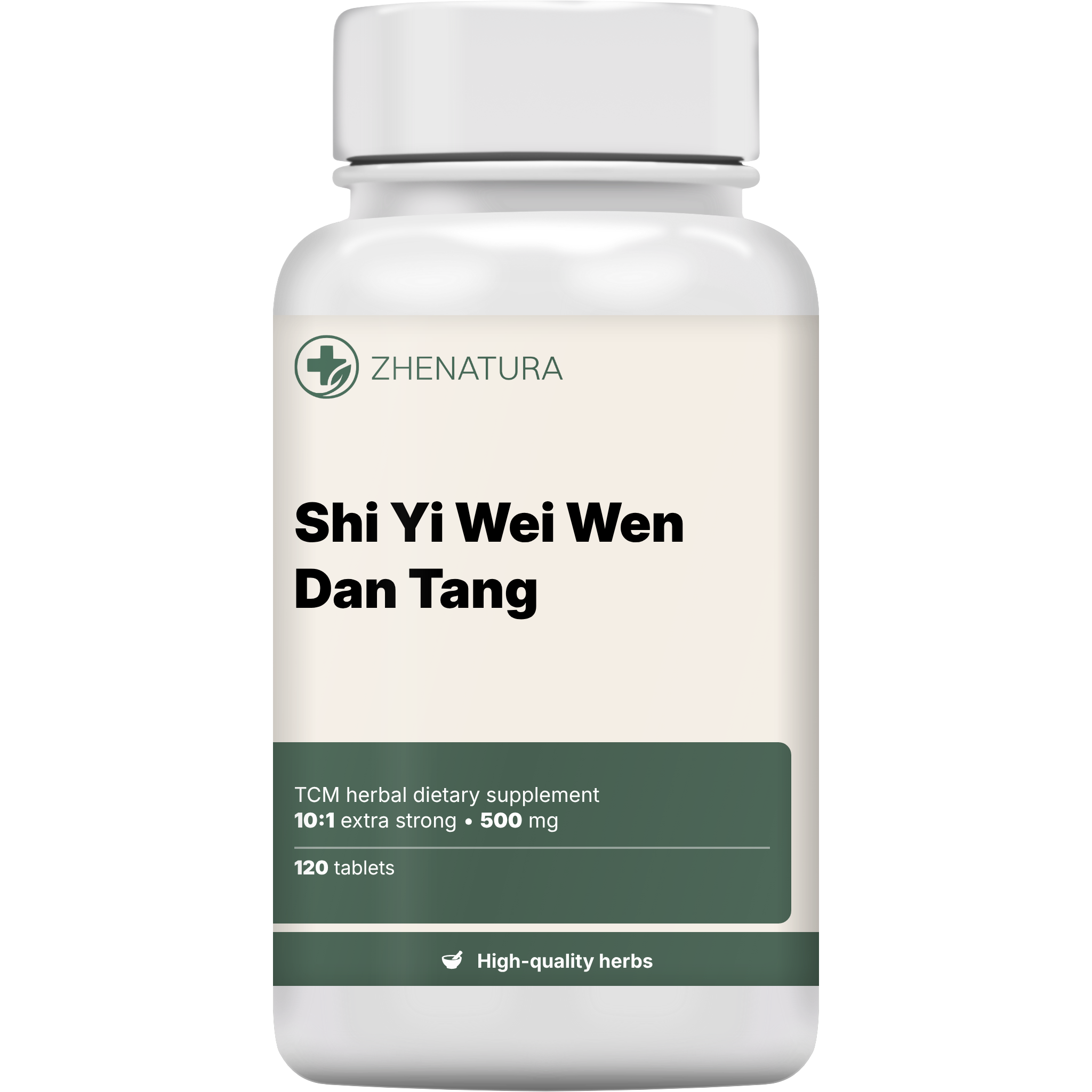 Shi yi wei wen dan tang packaging bottle 1.png