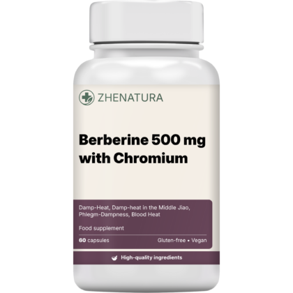 Berberine 500 mg with chromium packaging bottle zhen.png