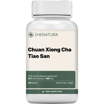 Chuan xiong cha tiao san packaging bottle.png