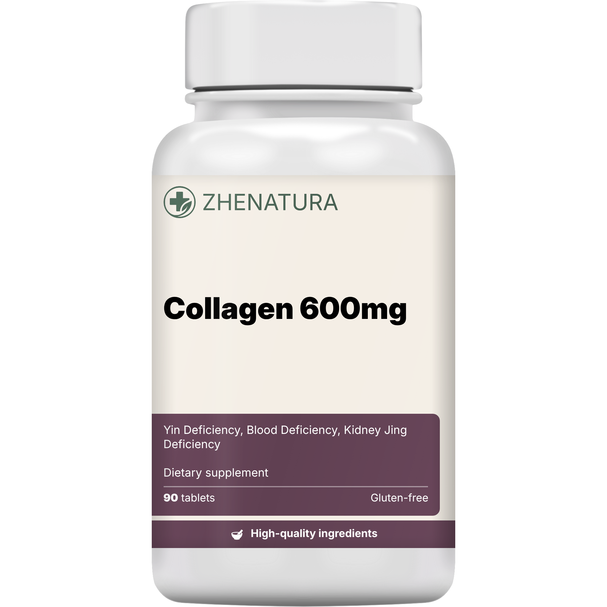 Collagen 600mg packaging bottle zhen.png