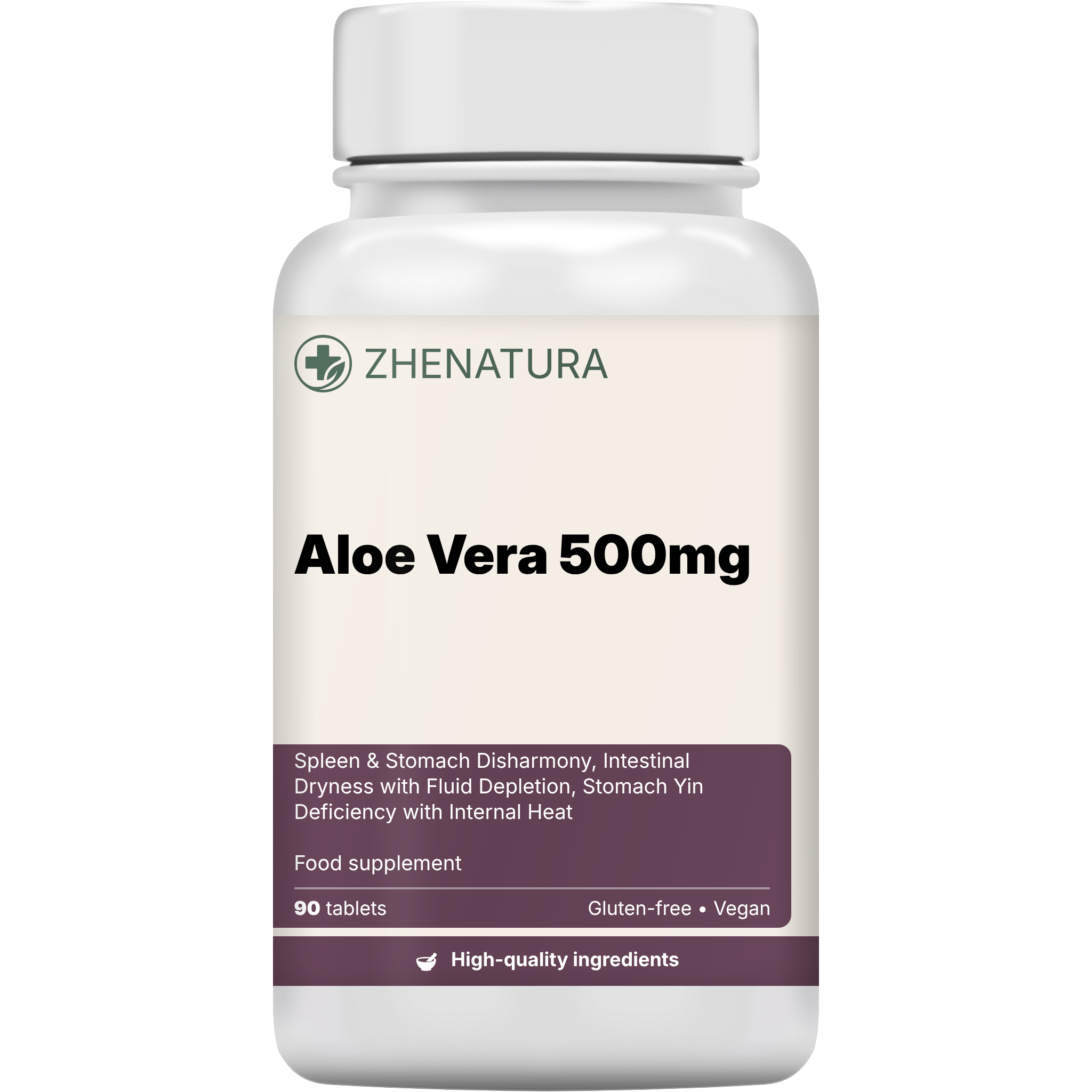 Aloe vera 500mg packaging bottle zhen.png