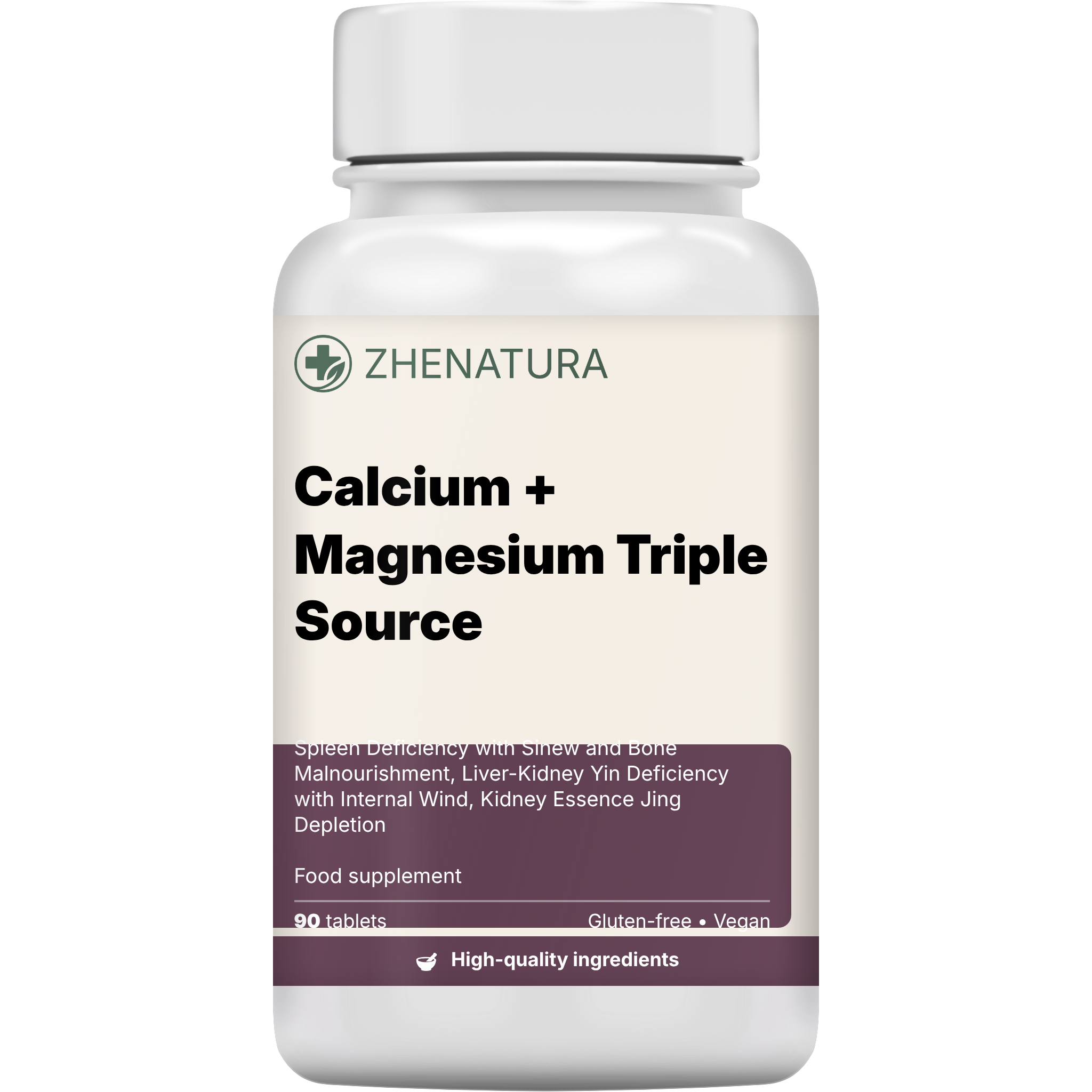 Calcium magnesium triple source packaging bottle zhen.png