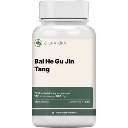 Bai he gu jin tang packaging bottle.png