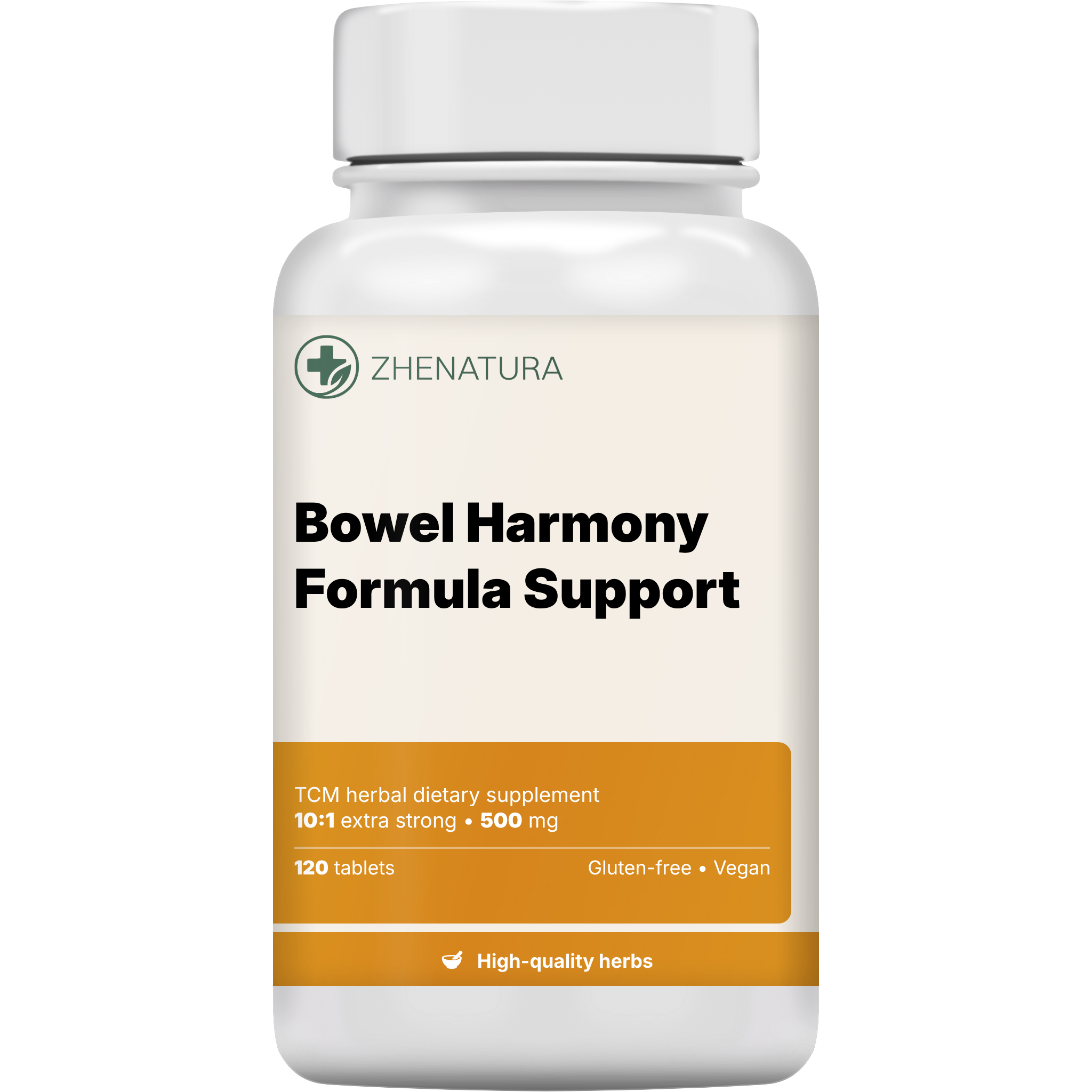 Bowel harmony formula support packaging bottle zhen.png