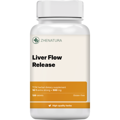 Liver flow release packaging bottle zhen.png