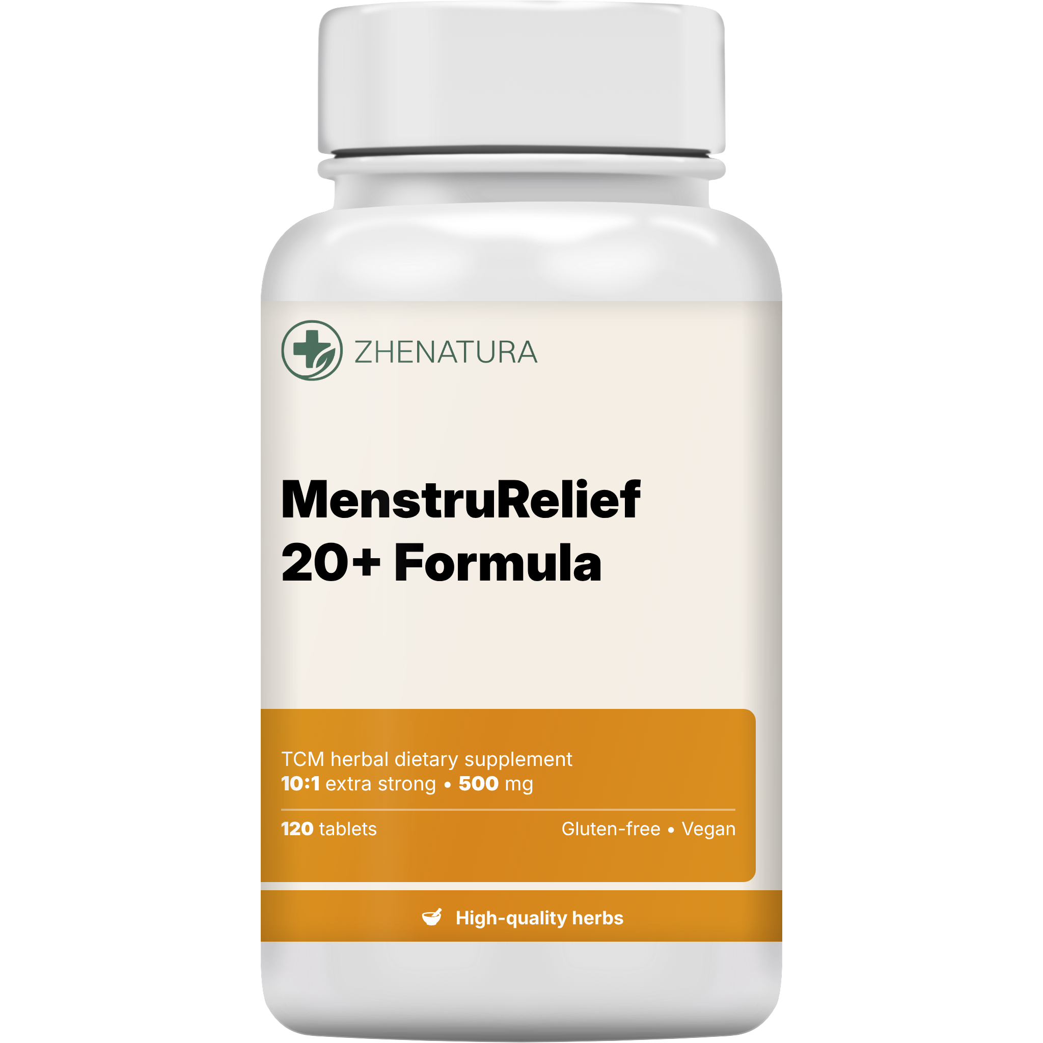 Menstrurelief 20 formula packaging bottle zhen.png