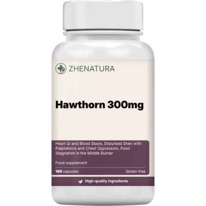 Hawthorn 300mg packaging bottle zhen.png