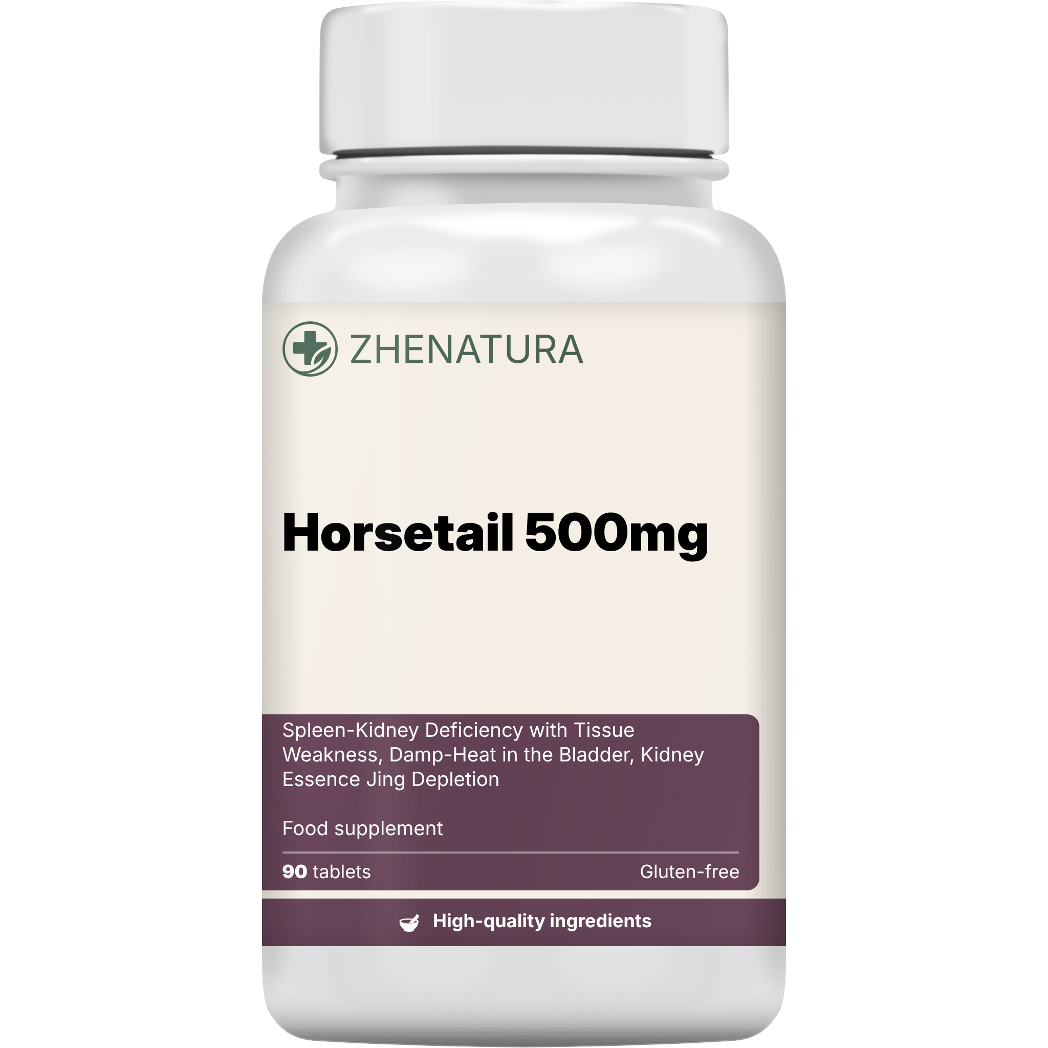 Horsetail 500mg packaging bottle zhen.png