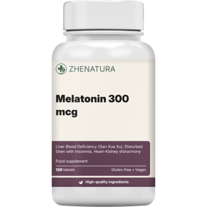Melatonin 300 mcg packaging bottle zhen.png