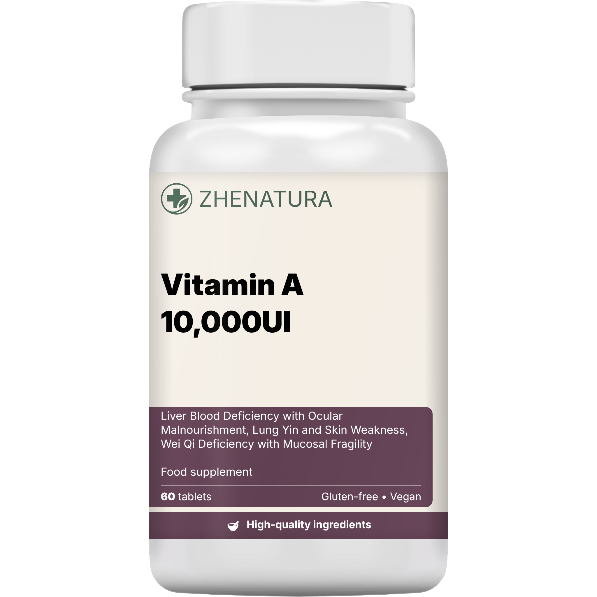 Vitamin a 10 000ui packaging bottle zhen.png